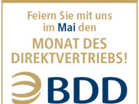 BDD feiert im Mai 2018 “Monat des Direktvertriebs”